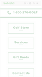 Mobile Screenshot of bobicksgolf.com
