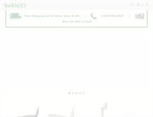 Tablet Screenshot of bobicksgolf.com